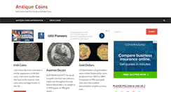 Desktop Screenshot of antique-coins.info