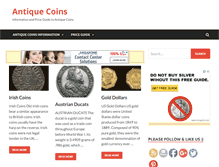 Tablet Screenshot of antique-coins.info